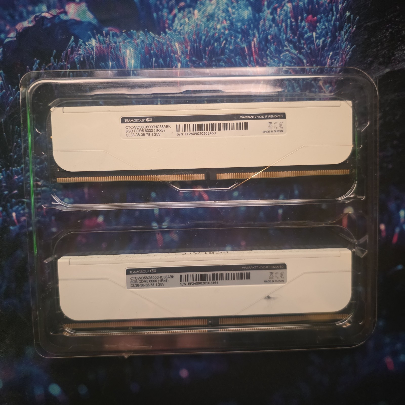 TEAMGROUP T-Create Expert DDR5 16GB Kit (configured as 2 x 8GB modules)