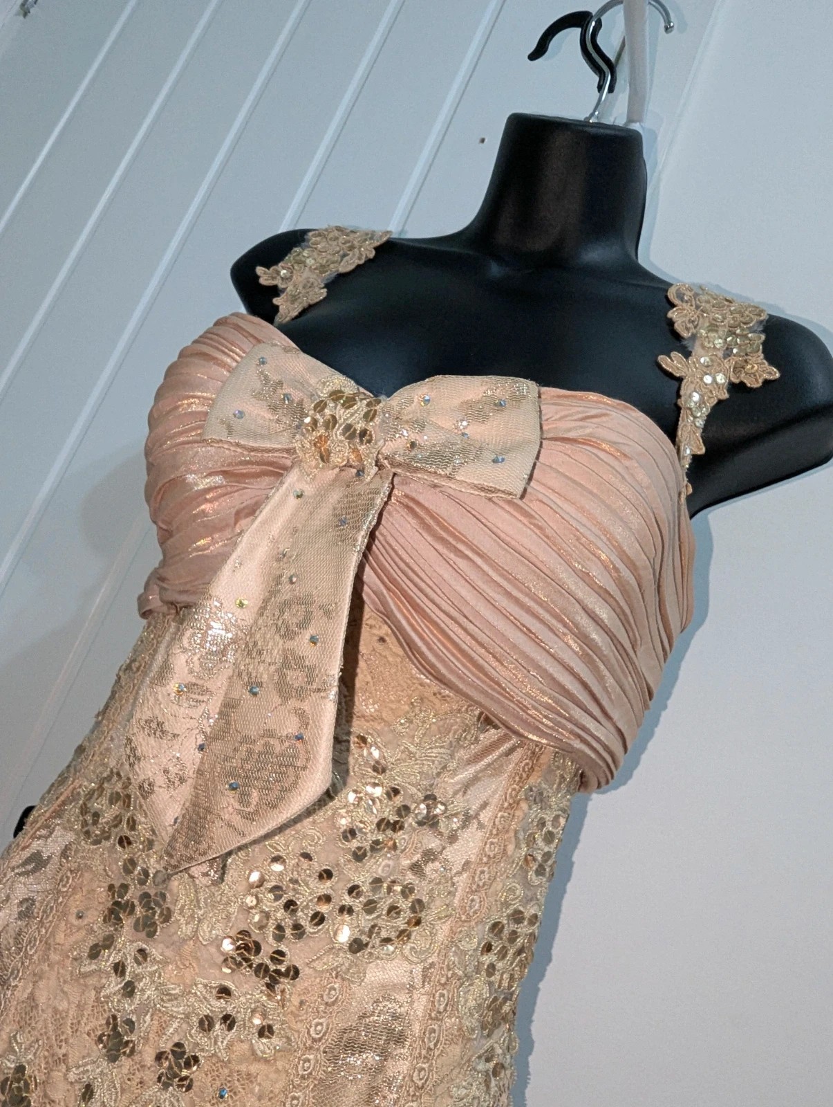Archival Rare Y2K Gina Love for Catwalk Collection London Corset Fishtail Gown image 4