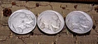 3 US Buffalo Nickels