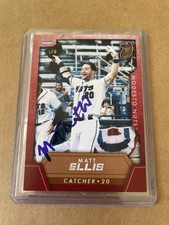 2025 Modesto Nuts MATT ELLIS Matthew Team Set Card Signed Autographed Mariners