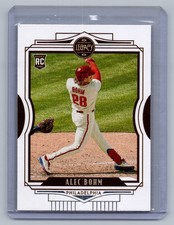 2021 Panini Chronicles - Certified Autographs Alec Bohm #2 (AU, RC)