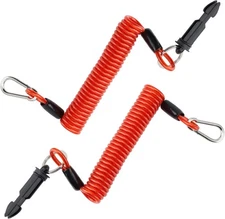Trailer Breakaway Cable 2Pcs,6FT Emergency Brake Away Cable, High 6FT Cable 2pcs