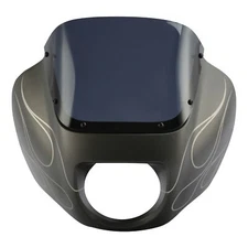 Headlight Fairing Fit For Harley Softail FXBB FXLR 18-23 FXST Industrial Gray