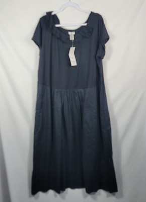 2 Friends Plus Size Dress Women's Size 22 Short Sleeve Long Length NEW