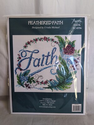 Imaginating Counted Cross Stitch Kit Feathered Faith 3143K TC4556