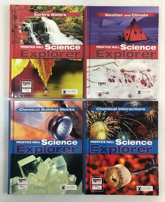 Lot 4 Prentice Hall Science Explorer H I K L Pearson Learning Solutions 9780558868048 | eBay