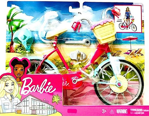 barbie bike playset