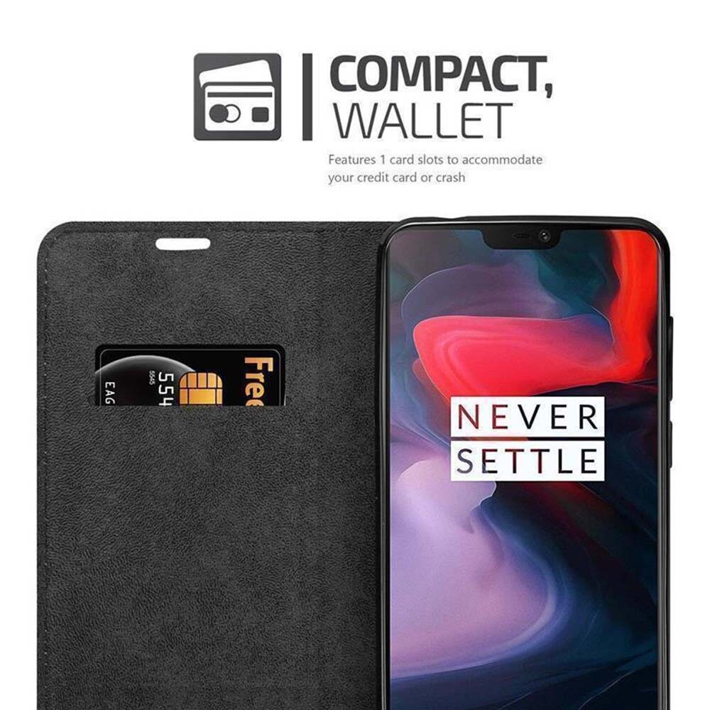 Hülle für OnePlus 6 Case Handy Schutzhülle Tasche Etui Kartenfach