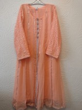 Elegante paquistaní-indio asiático Shalwar Kameez | Boda tradicional de 3 piezas 