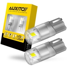 Auxito T10 Led Side Marker Light Bulbs White Canbus Error Free 168 194 192 2825