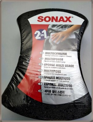 Sonax 2in1 Multi Sponge Absorbent for Car Wash Cleaning Care Insects