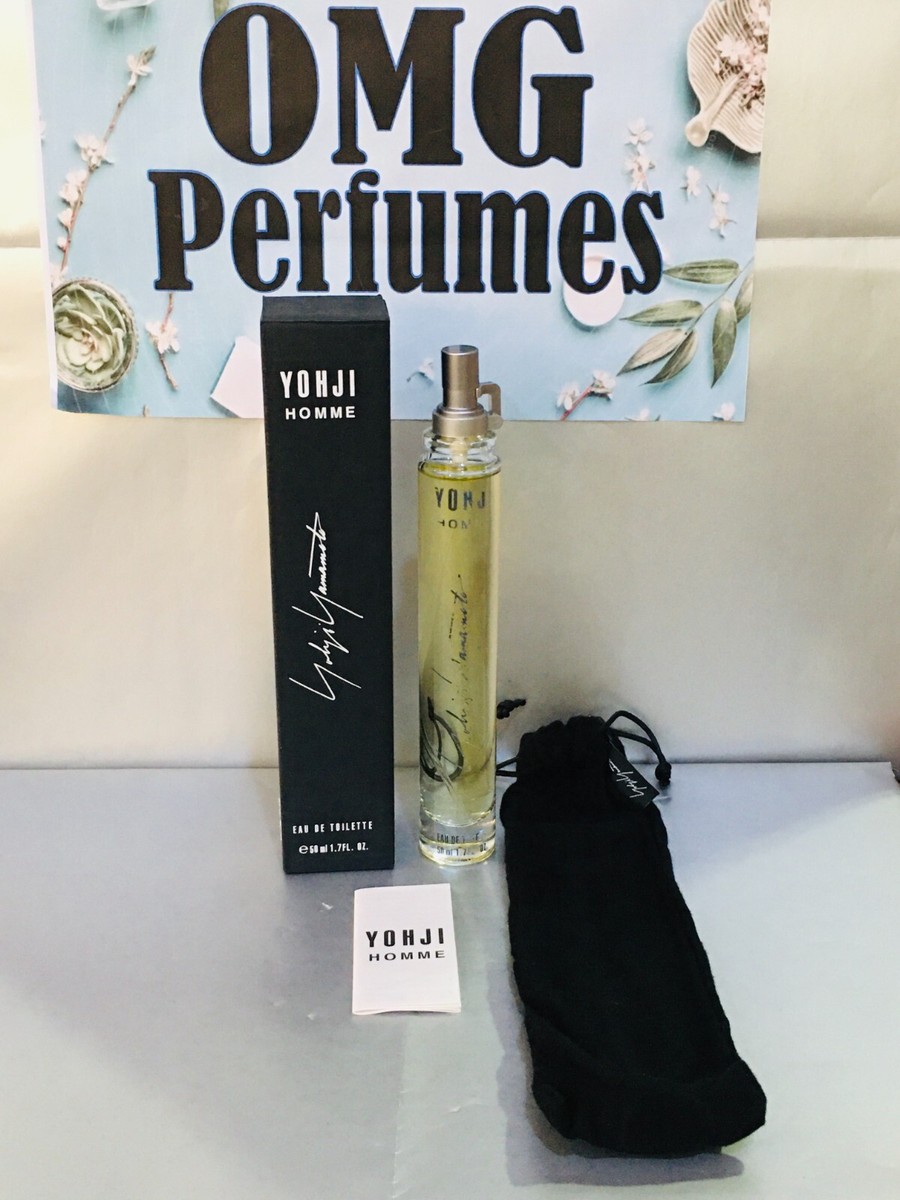Yohji Homme Yohji Yamamoto for Men Eau de Toilette 50mll New in
