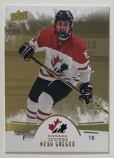 Noah Gregor 2016 Upper Deck Team Canada Juniors Gold #79