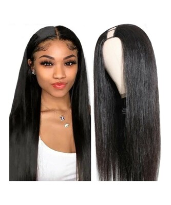 U Part Human Hair Wig