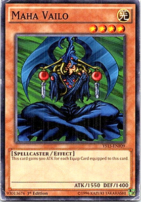 Maha Vailo YS15-ENF09 Yu-Gi-Oh! Heavy Play 1st Edition | eBay