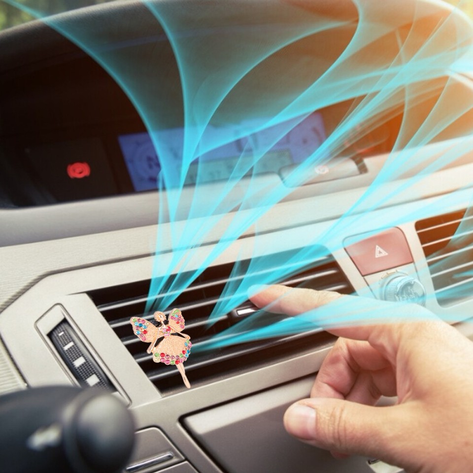 AutoParfümClip Mini Aromatherapy Air Freshener Golden Car Perfume eBay