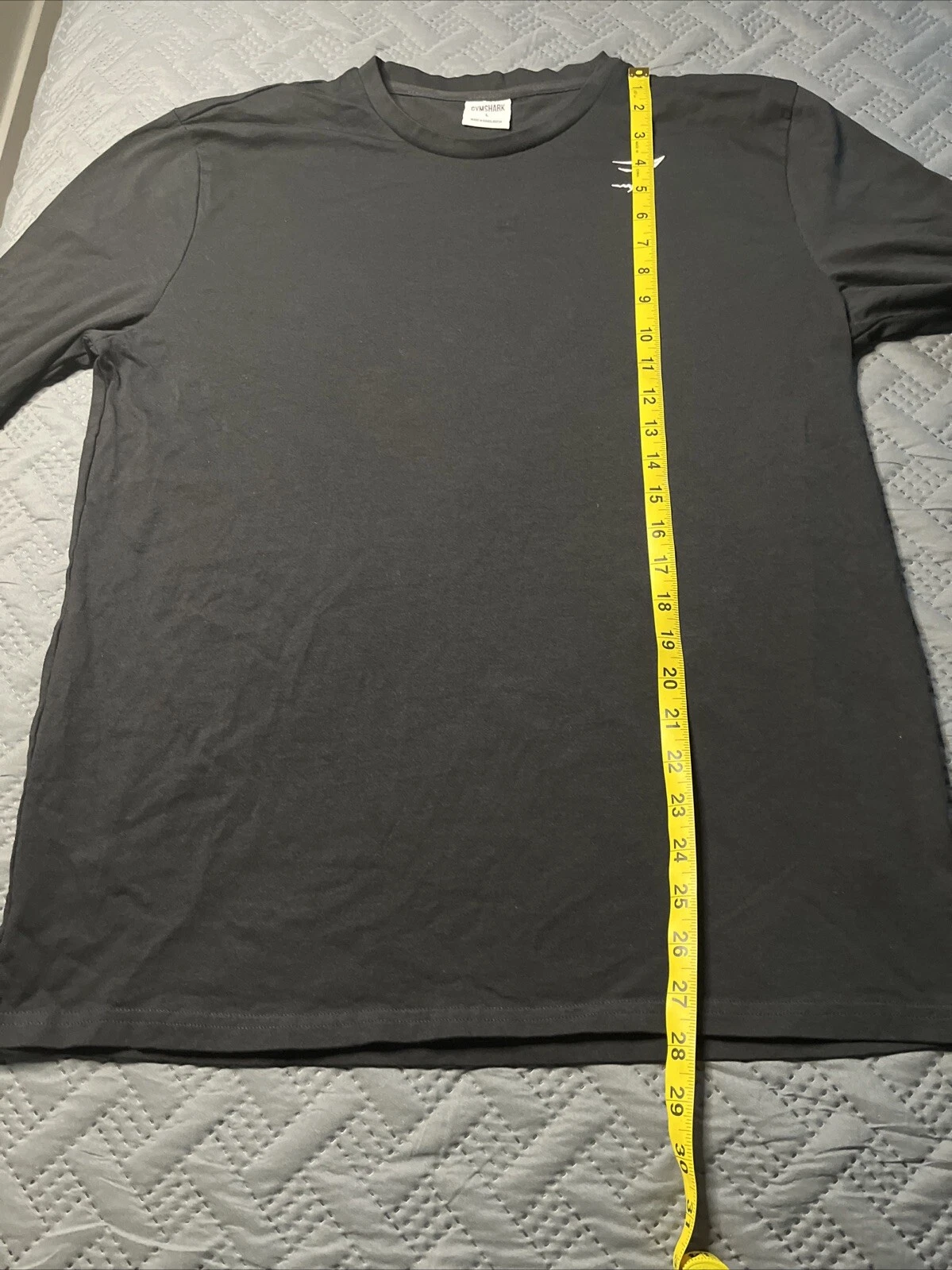 gymshark long sleeve cotton shirt