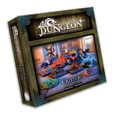 Mantic Games Terrain Crate Dungeon Adventures: Critters MGTC198