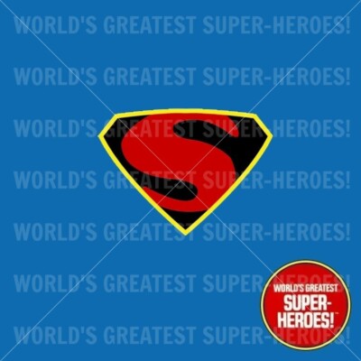 Mego Superman Decal 1941 Max Fleischer Custom Vinyl for WGSH 8'' Action Figure