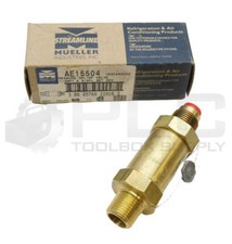 NEW MUELLER A-15504 PRESSURE RELIEF VALVE 1/2" MPT 5/8" FL AE15504