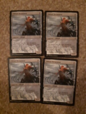 MTG 4 X Eldrazi Devastator - Battle for Zendikar