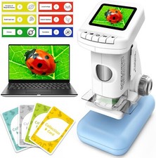 Microscope for Kids, 1200X Kids Microscope Pocket Portable Microscopes with P