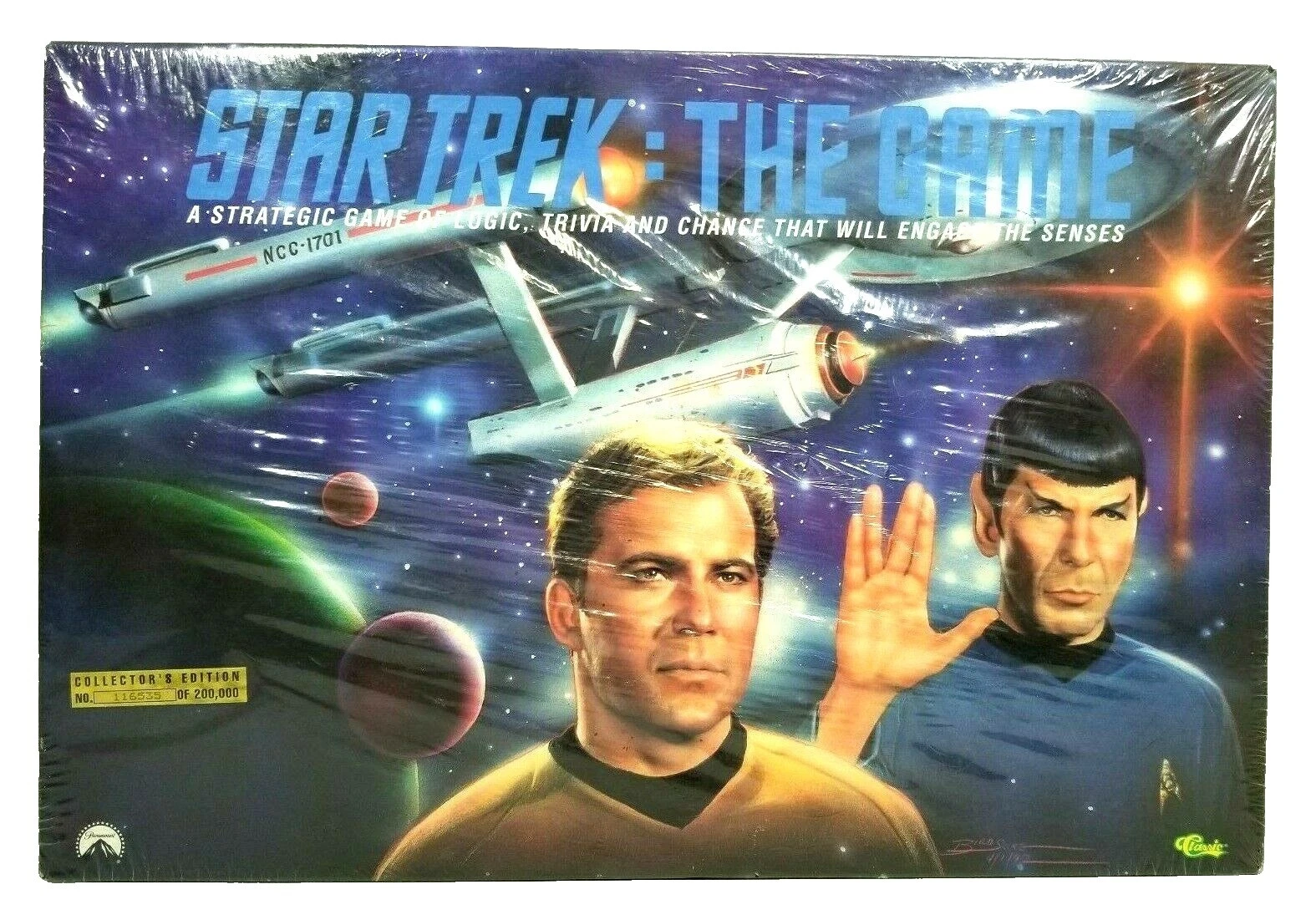 Star Trek 1992 Contemporary Manufacture Board & Traditional Games