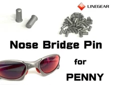 LINEGEAR Nose Bridge Pin - Matte Silver for Oakley Penny [NBPIN-PLA]