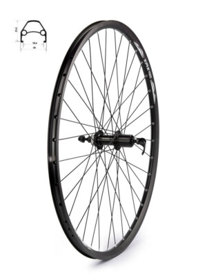 Hinterrad 29''-28'' Shimano Nabe 8-9-10-Gang-Kassette Center Lock-Scheibenbremse