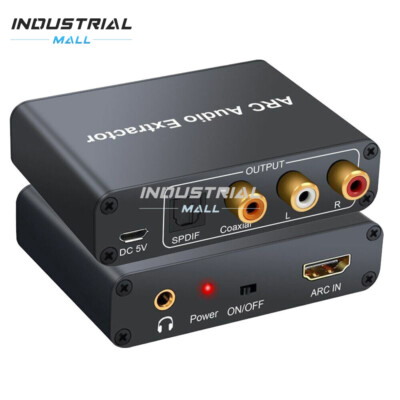 HDMI ARC 3.5mm Converter Adapter ARC Audio Extractor with Digital Optical SPDIF