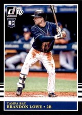2019 Panini Donruss Retro 1985 Rookie #232 Brandon Lowe Tampa Bay Rays