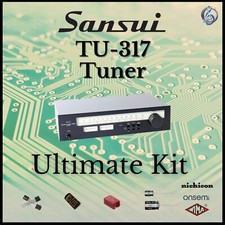 Sintonizzatore Sansui TU-317 Ultimate Upgrade Kit Ricambi Originali Restauro