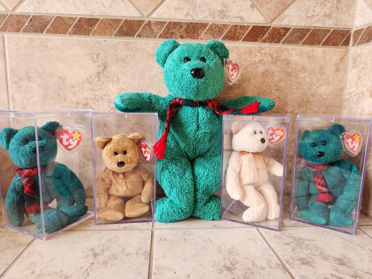 Large Wallace Crew Beanie Babies -NWBMT