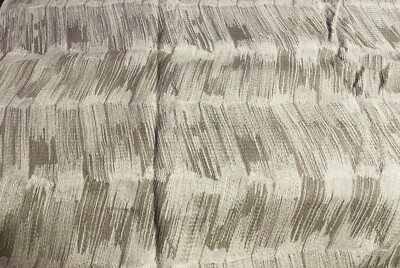 ZOFFANY SANDERSON DESIGNER FABRIC SAMPLE LOELIA  STONE  NEW UNUSED-25 x41 