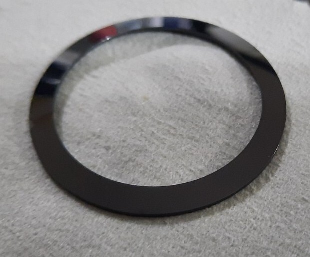 38mm Black Ceramic Bezel Insert For Divers Watch Seiko SKX SRPD Rolex Mod image 5