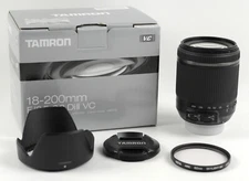 TAMRON High Magnification Zoom Lens for Nikon 18-200 mm F 3.5-6.3 Di II VC