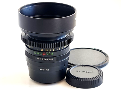 SERVICED! Helios-44M 58mm F/2.0 Cine mod! USSR Lens For Fuji FX