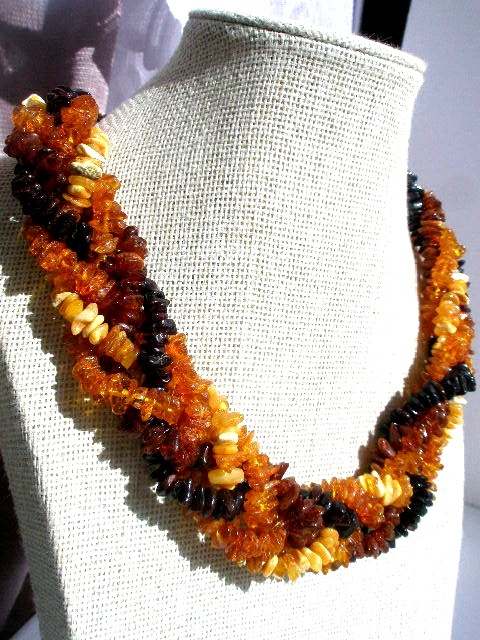 Real amber hotsell necklace