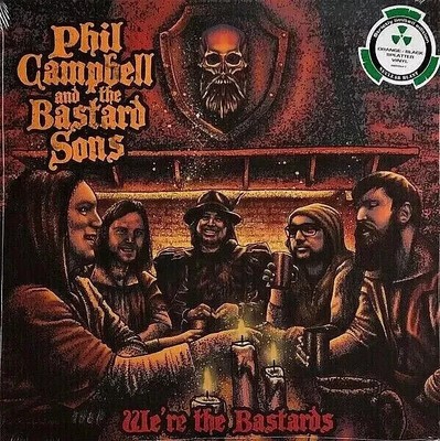 Phil Campbell And The Bastard Sons - We're The Bastards  Orange Vinyl 2LP sealed