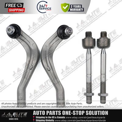 4pcs Left & Right Inner & Outer Tie Rod End kit fits Maserati Levante (2017)