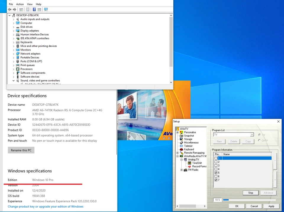 Capture video TV tuner AverMedia MCE 116 Plus (M116), Windows 10, NEW - Image 3 of 4