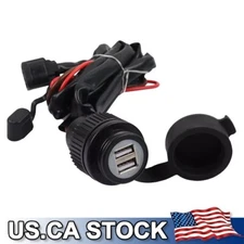 Dual USB Charger Socket Adapter For Honda Transalp XL750 Transalp750 2023 2024