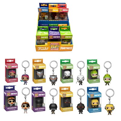 Fortnite Funko POP Figur Schlüsselanhänger Tasche Rucksack Epic Games 4 cm