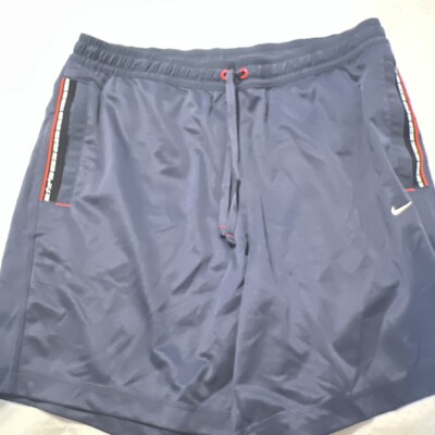 Nike Men's Size XL Athletic Shorts Blue Soccer Football