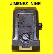 JIMENEZ J.A. 9 IN 9 MM NOS ADJUSTABLE REAR SIGHT NEW OLD STOCK GUN PARTS