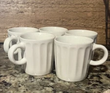 Sweese Espresso Mugs Set Of 5 White Porcelain Mini Cups