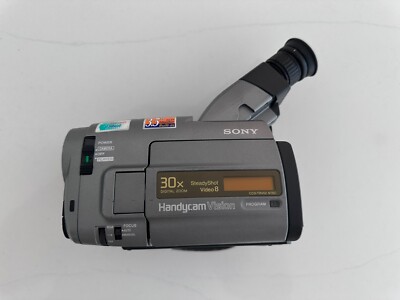 Sony Handycam CCD-TRV52 8mm Video8 Camcorder Video Player, Charger, and Manuals
