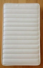 BOAT CUSHION CUSTOM MADE VINYL BENCH SEAT W/SS HARDWARE 20"x12"x2"