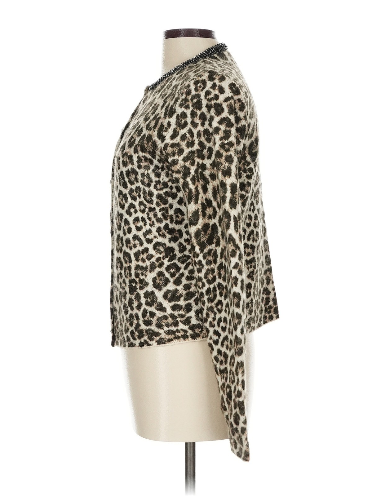 Zara Women Brown Pullover Sweater L thumbnail 4