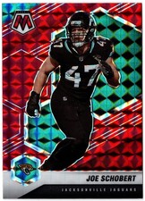 2021 Panini Mosaic Red Prizm Parallel JOE SCHOBERT #103 Jacksonville Jaguars